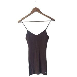 Vintage Y2K Abercrombie & Fitch Tank Top Shelf Bra Moose 2000s Classic Medium